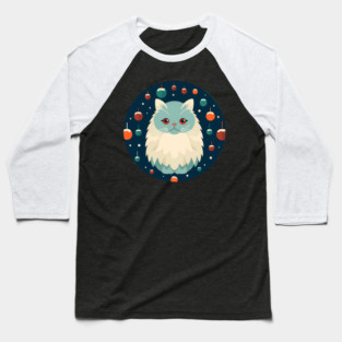 Persian Cat Xmas  Ornament, Love Cats Baseball T-Shirt