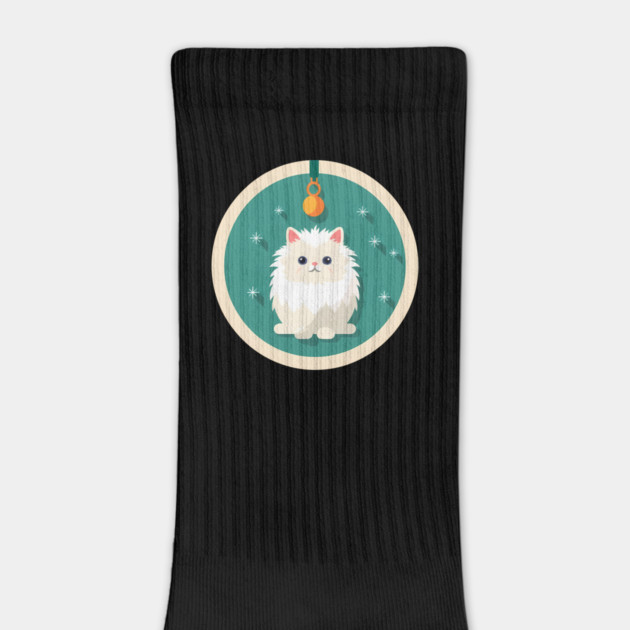 Persian Cat Xmas  Ornament, Love Cats by logiamerch