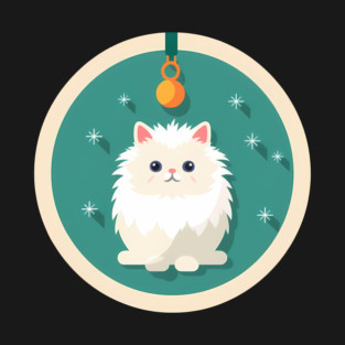 Persian Cat Xmas  Ornament, Love Cats T-Shirt