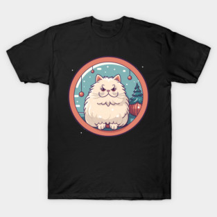 Persian Cat Xmas  Ornament, Love Cats T-Shirt