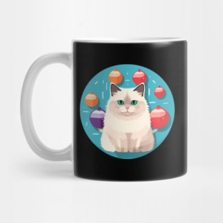 Ragdoll Cat Xmas  Ornament, Love Cats Mug