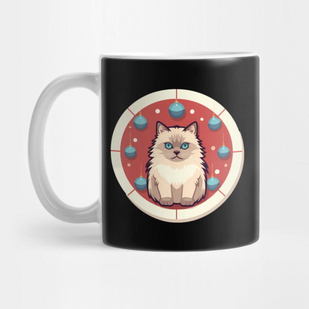 Ragdoll Cat Xmas  Ornament, Love Cats by logiamerch