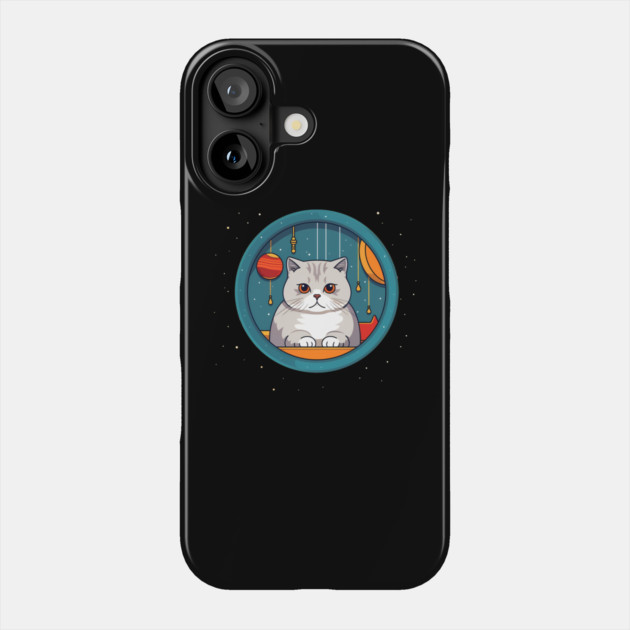 Scottish Fold Cat Xmas Ornament, Love Cats Phone Case by logiamerch