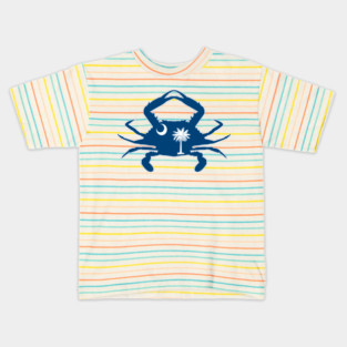 South Carolina Flag Kids T-Shirt