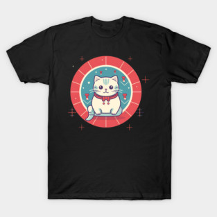 Scottish Fold Cat Xmas Ornament, Love Cats T-Shirt