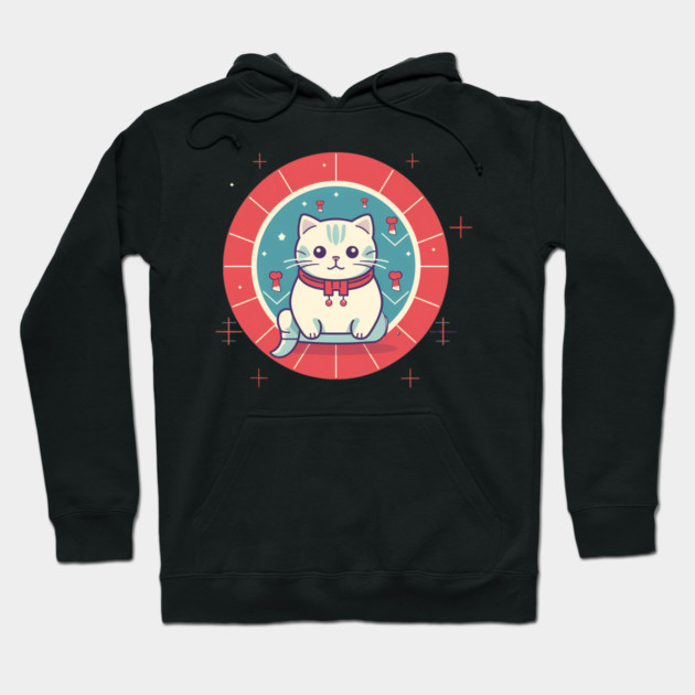 Scottish Fold Cat Xmas Ornament, Love Cats Hoodie by logiamerch