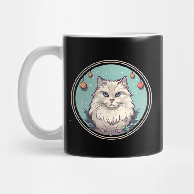 Siberian Cat Xmas Ornament, Love Cats by logiamerch