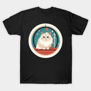 Siberian Cat Xmas Ornament, Love Cats T-Shirt