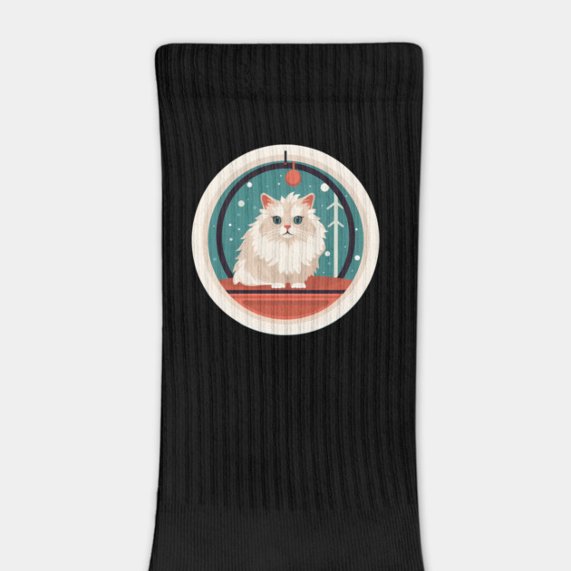 Siberian Cat Xmas Ornament, Love Cats by logiamerch