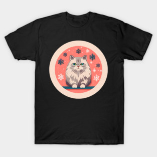 Siberian Cat Xmas Ornament, Love Cats T-Shirt