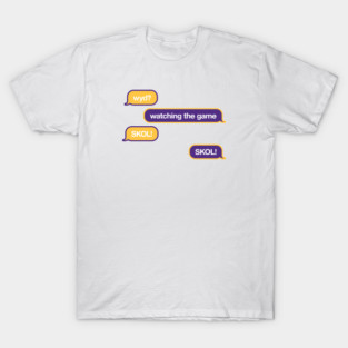 Vikings WYD Text T-Shirt