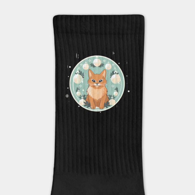 Somali Cat Xmas Ornament, Love Cats by logiamerch