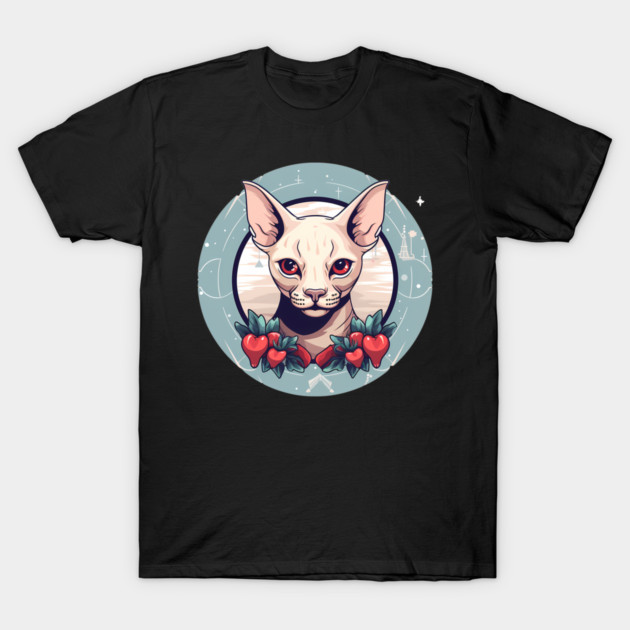 Sphynx Cat Xmas Ornament, Love Cats T-Shirt by logiamerch