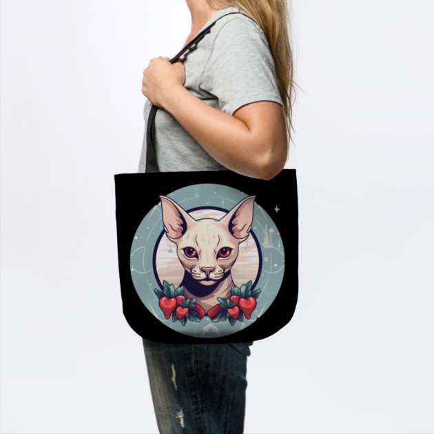 Sphynx Cat Xmas Ornament, Love Cats by logiamerch