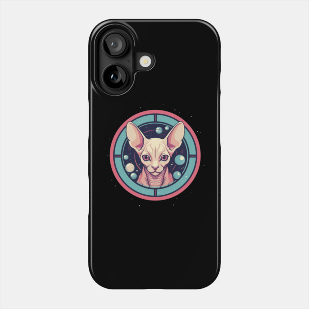 Sphynx Cat Xmas Ornament, Love Cats Phone Case by logiamerch