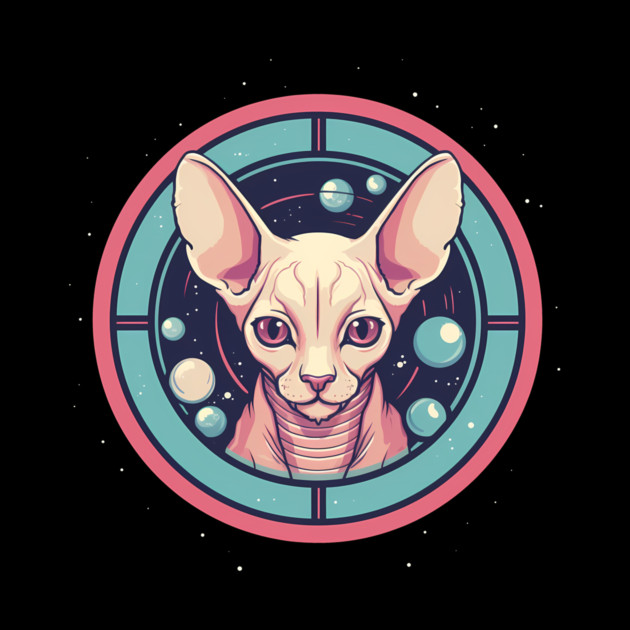 Sphynx Cat Xmas Ornament, Love Cats by logiamerch