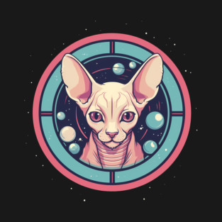 Sphynx Cat Xmas Ornament, Love Cats T-Shirt