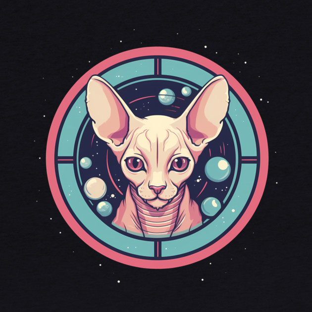 Sphynx Cat Xmas Ornament, Love Cats by logiamerch