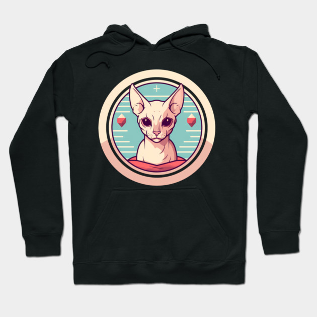 Sphynx Cat Xmas Ornament, Love Cats Hoodie by logiamerch