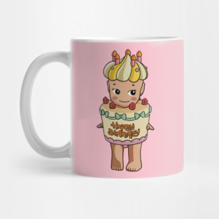 Happy Birthday Sonny Angel Mug