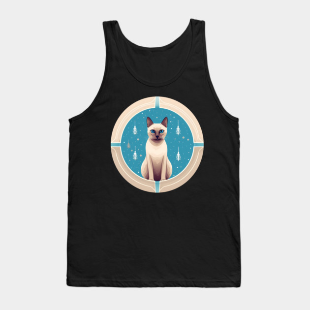 Tonkinese Cat Xmas Ornament, Love Cats Tank Top by logiamerch