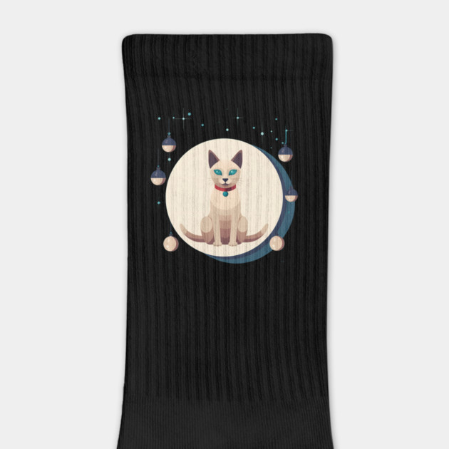 Tonkinese Cat Xmas Ornament, Love Cats by logiamerch