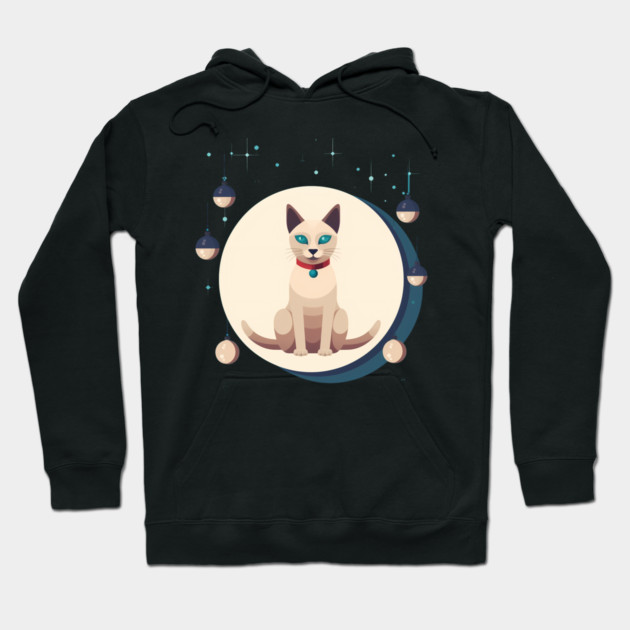 Tonkinese Cat Xmas Ornament, Love Cats Hoodie by logiamerch