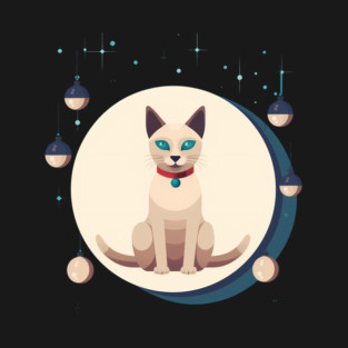 Tonkinese Cat Xmas Ornament, Love Cats T-Shirt