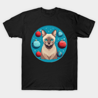 Tonkinese Cat Xmas Ornament, Love Cats T-Shirt