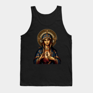 virgin mary Tank Top