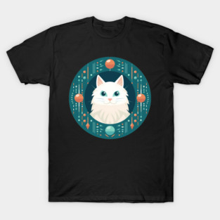 Turkish Angora Cat Xmas Ornament, Love Cats T-Shirt