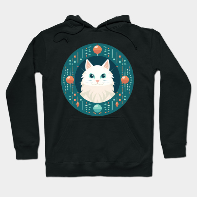 Turkish Angora Cat Xmas Ornament, Love Cats Hoodie by logiamerch