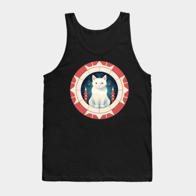 Turkish Van Cat Xmas Ornament, Love Cats Tank Top by logiamerch