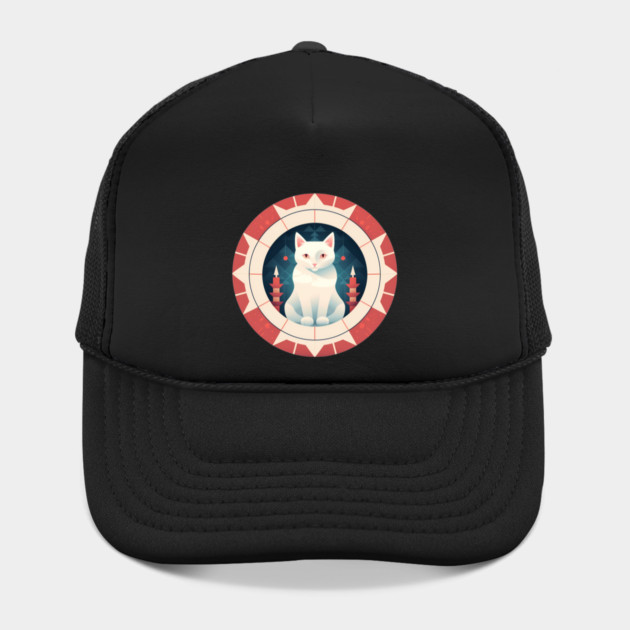 Turkish Van Cat Xmas Ornament, Love Cats by logiamerch