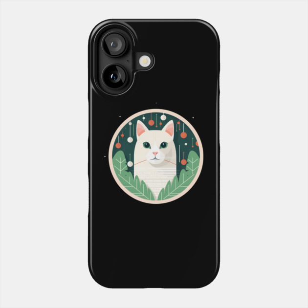 Turkish Van Cat Xmas Ornament, Love Cats Phone Case by logiamerch