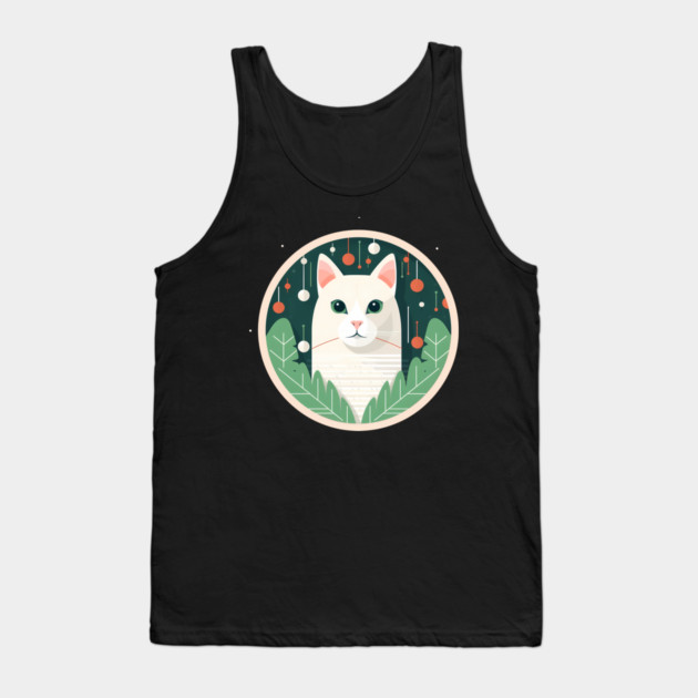 Turkish Van Cat Xmas Ornament, Love Cats Tank Top by logiamerch
