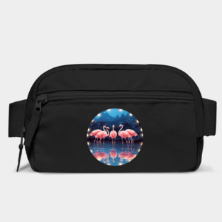 Flamingo Flock Sunset, Love Flamingos Bag