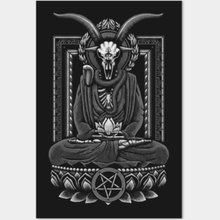 Baphomet Buddha Posters and Art