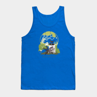 Birdwatcher (greens) Tank Top