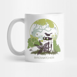 Birdwatcher (greens) Mug