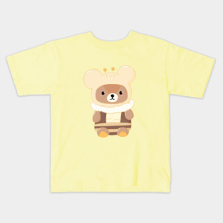 Honey Bee Bear Kids T-Shirt