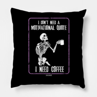 With A Splash Of Leave Me Alone Pillow