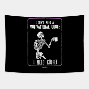 With A Splash Of Leave Me Alone Tapestry