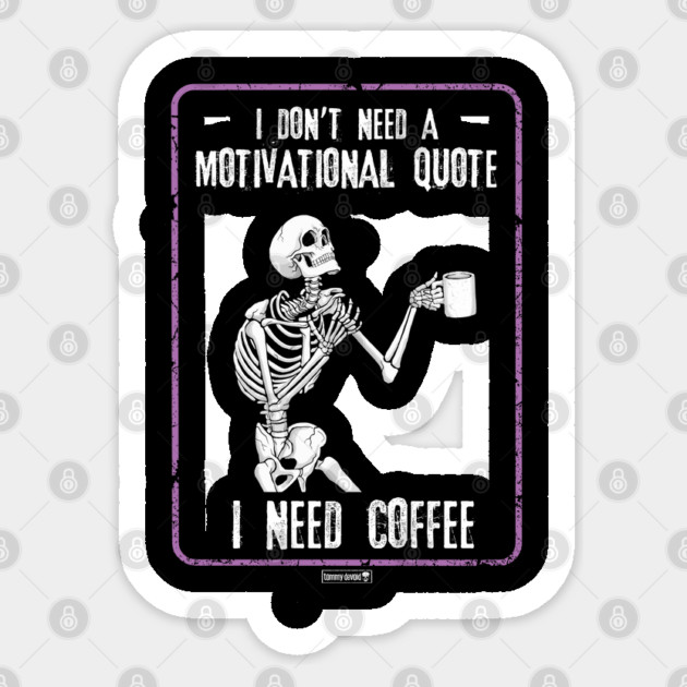 With A Splash Of Leave Me Alone Sticker by Tommy Devoid