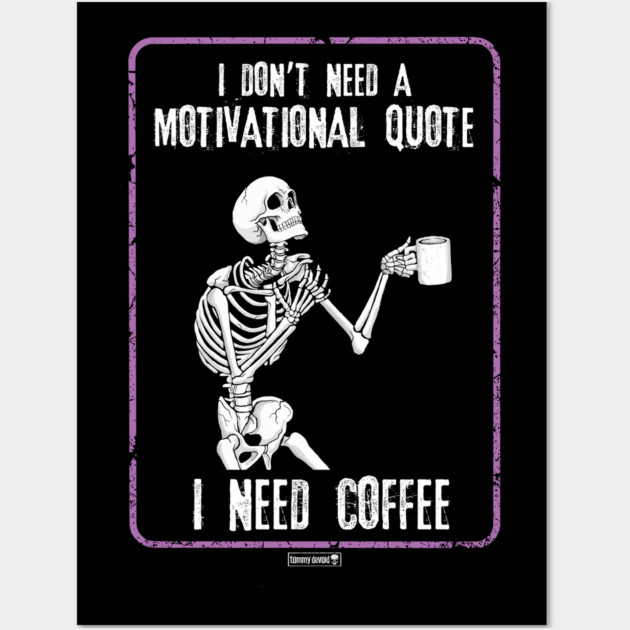 With A Splash Of Leave Me Alone Wall Art by Tommy Devoid