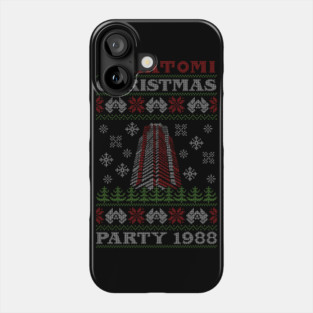 Nakatomi Plaza Christmas Party Knitted Phone Case
