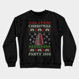 Nakatomi Plaza Christmas Party Knitted Crewneck Sweatshirt