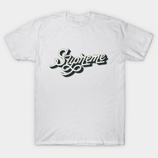 Supreme Retro Vintage Style StreetWear Design T-Shirt