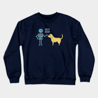 Beep Boop Crewneck Sweatshirt