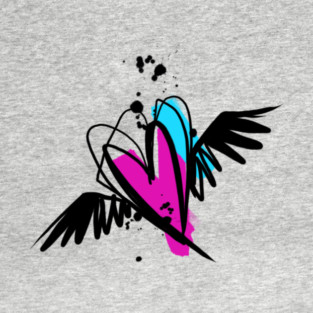 heart with wings T-Shirt